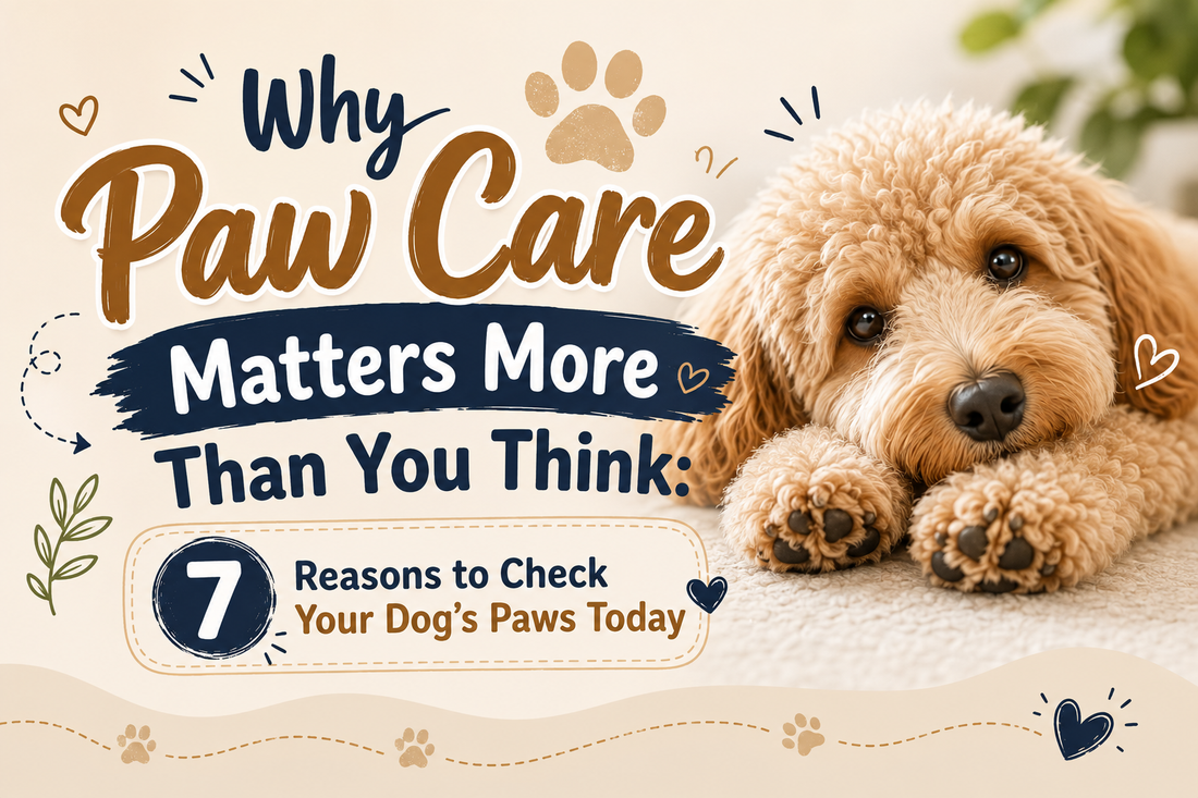 Why Paw Care Matters More Than You Think: 7 Reasons to Check Your Dog's Paws Today