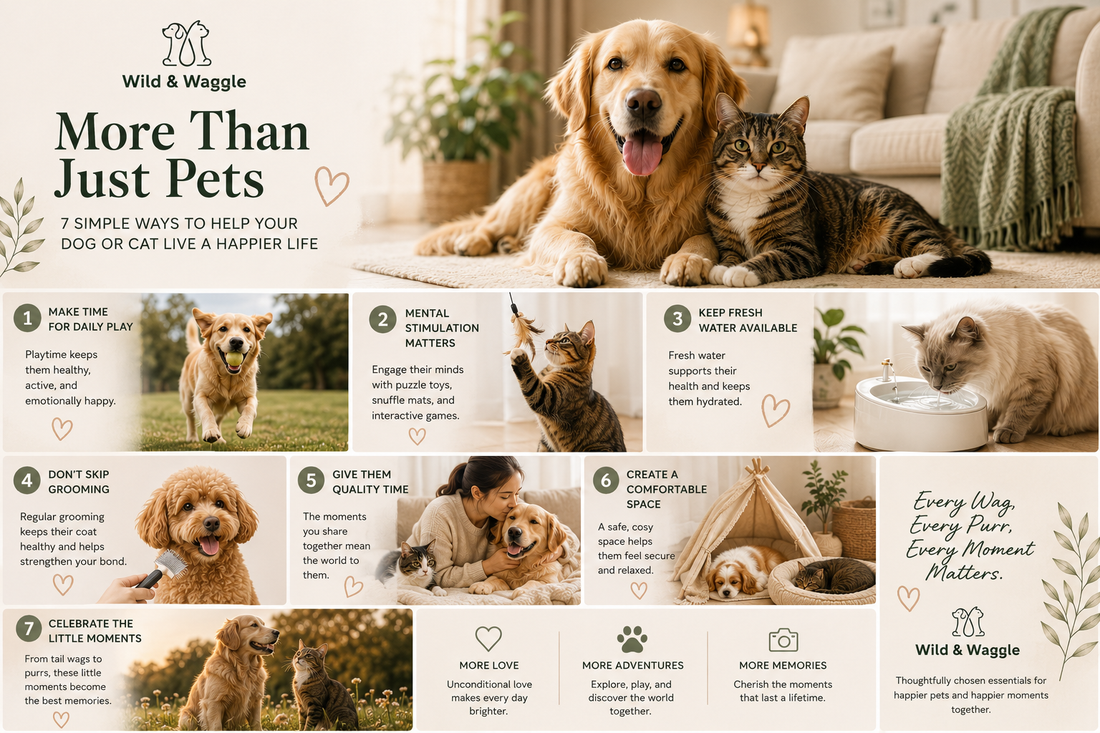 7 Simple Ways to Help Your Dog or Cat Live a Happier Life